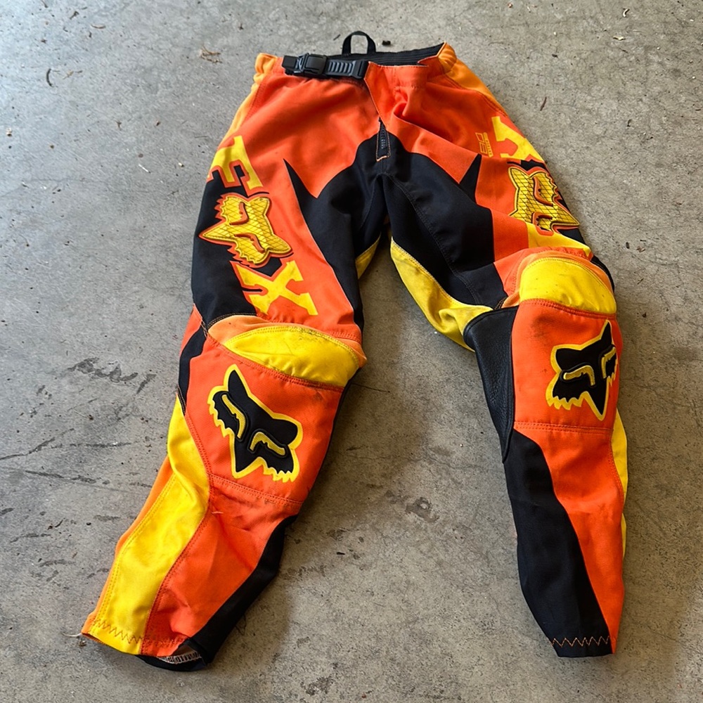 Fox dirt bike pant for little boy